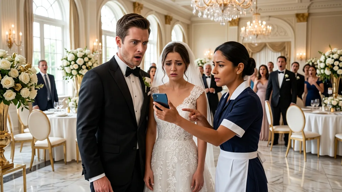 Maid Exposes Bride’s Poison Plot During Luxury Wedding Shock